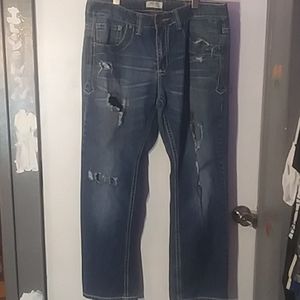 Antique Rivet mens jeans